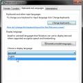 Come cambiare la lingua dell'interfaccia di Windows7 (Russify Windows7) Come russificare Windows 7 Professional
